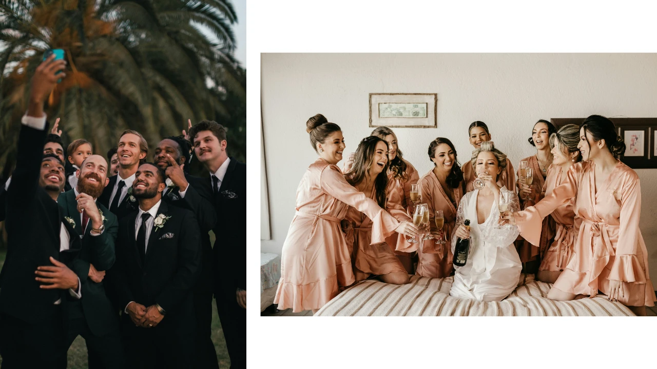 wedding photo ideas - Bridesmaids and Groomsmen