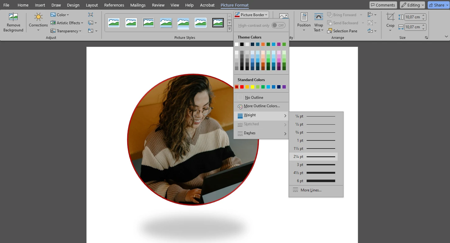 How to Crop a Picture into a Shape in Word