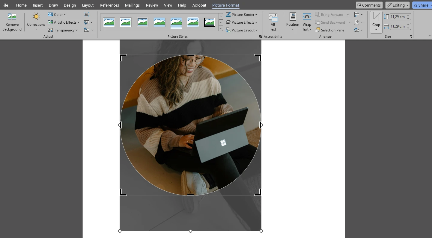 How to Crop a Picture into a Shape in Word