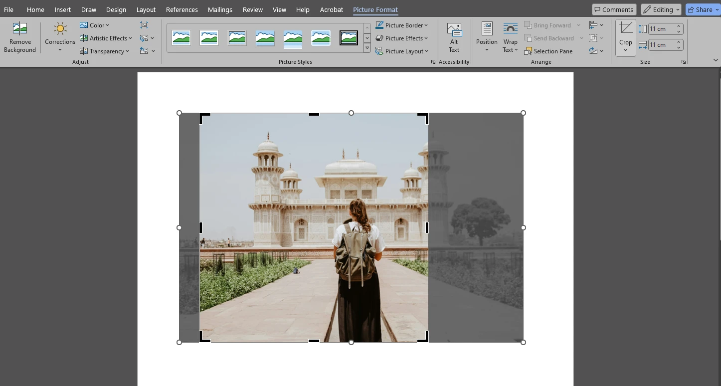 How to Crop an Image in Word to a Specific Aspect Ratio