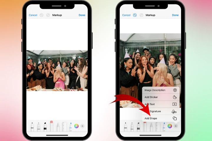 how to blur face on iphone