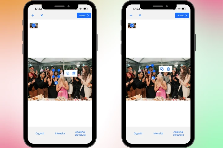sfocare un volto su iphone gratis