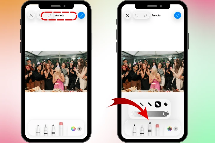 come sfocare volti su iphone