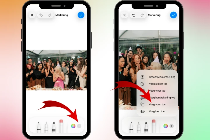 hoe gezicht vervagen op iphone