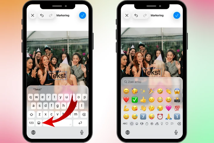hoe gezichten op iphone vervagen met emoji’s