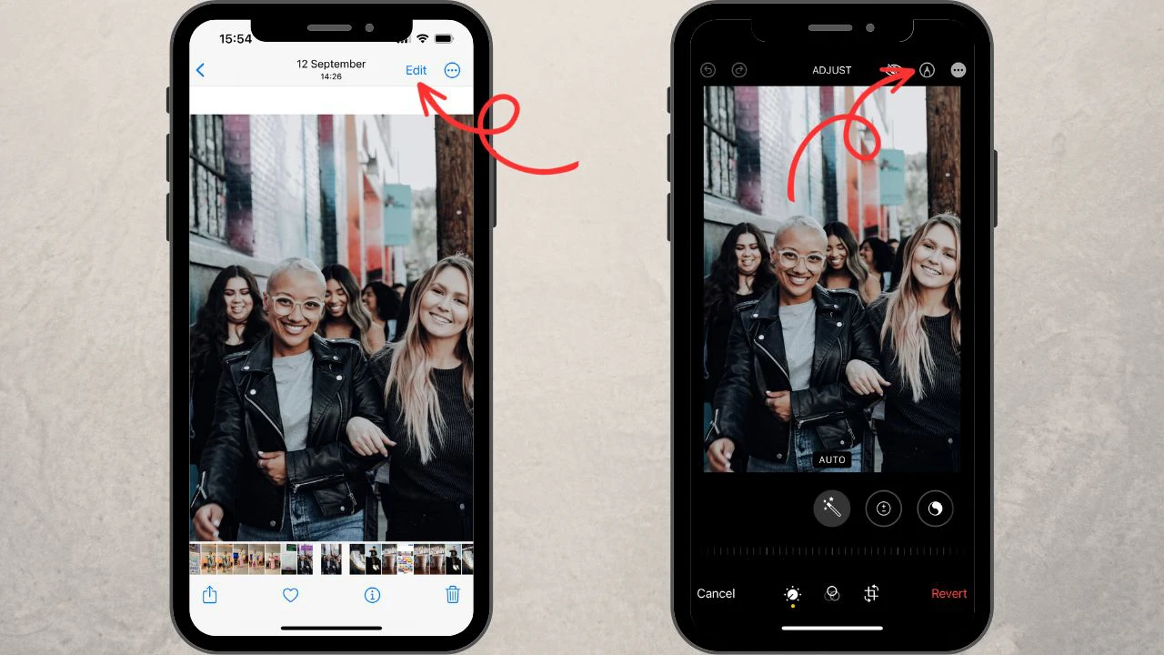 how to blur a face in a picture on iphone