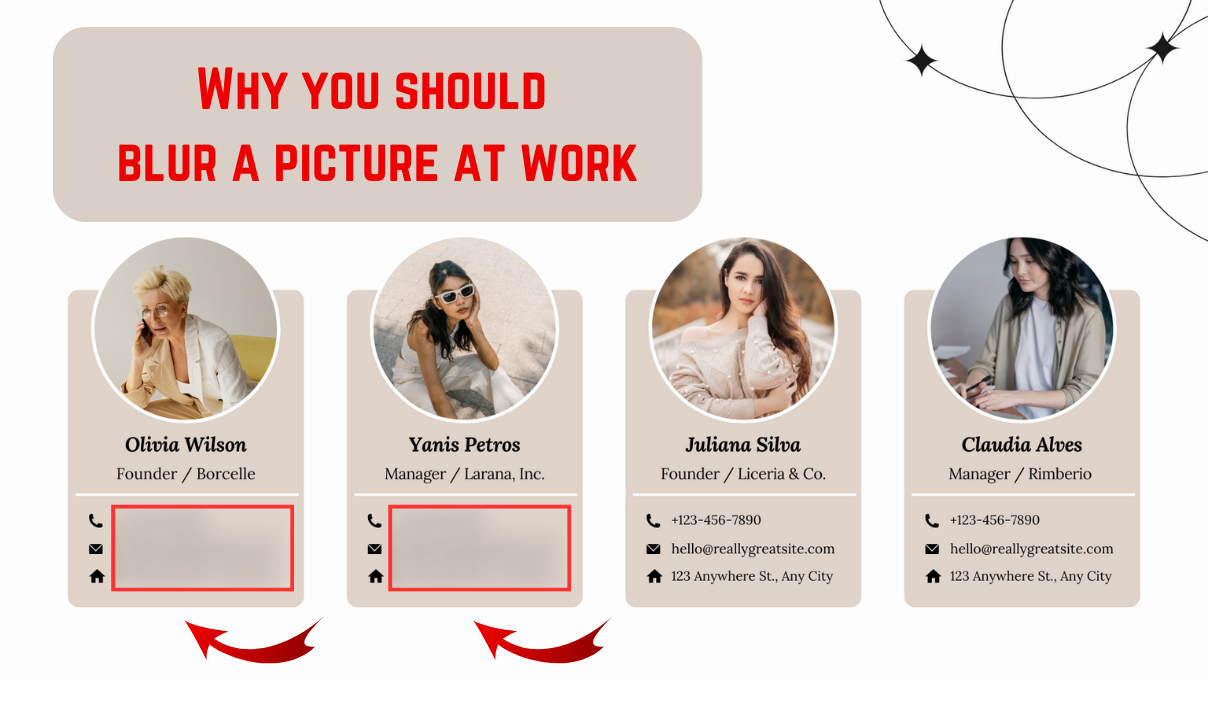 Why You Should Blur a Picture at Work