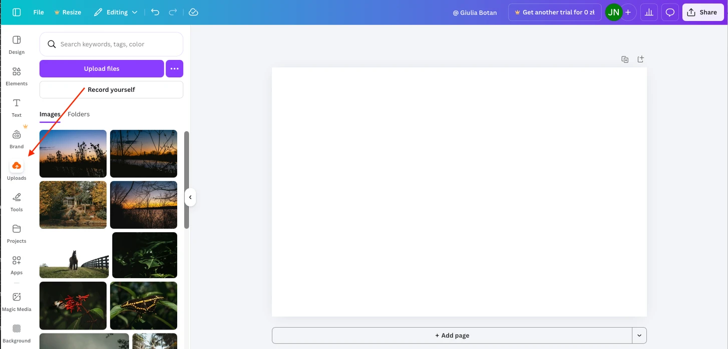 How to Add a Watermark in Canva for Free
