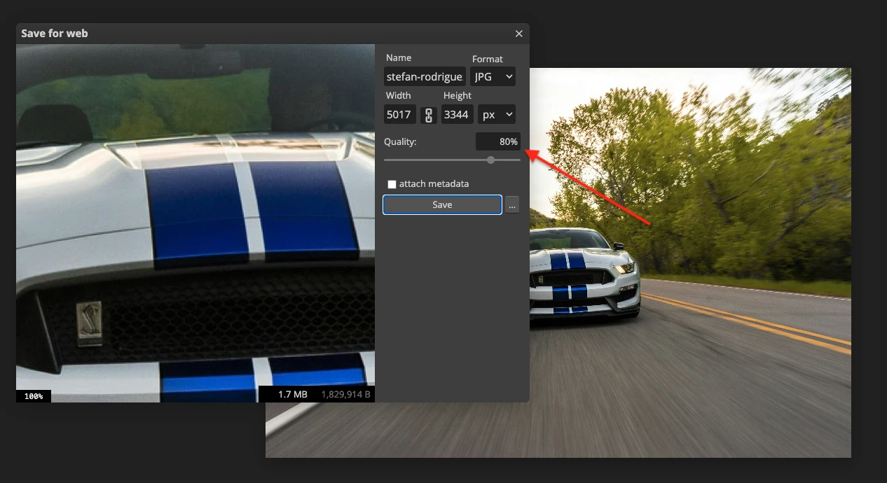 how to compress images without losing quality