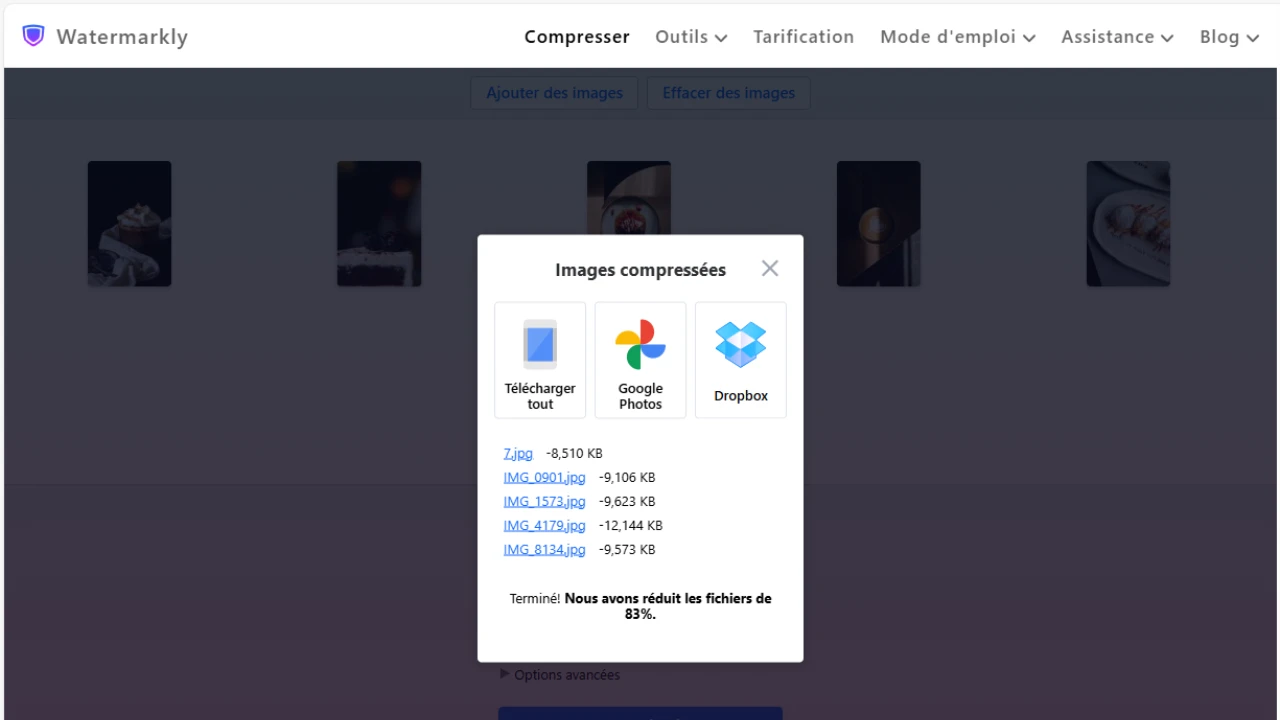 compresser photo