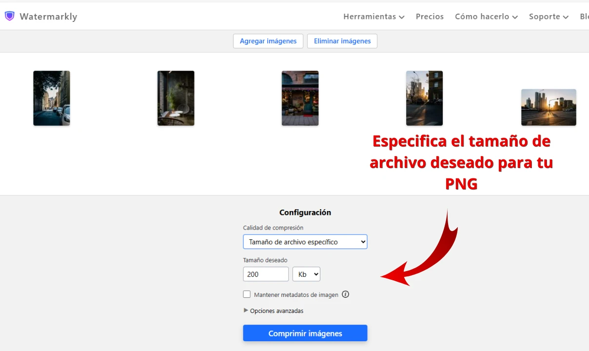 comprimir imagen png