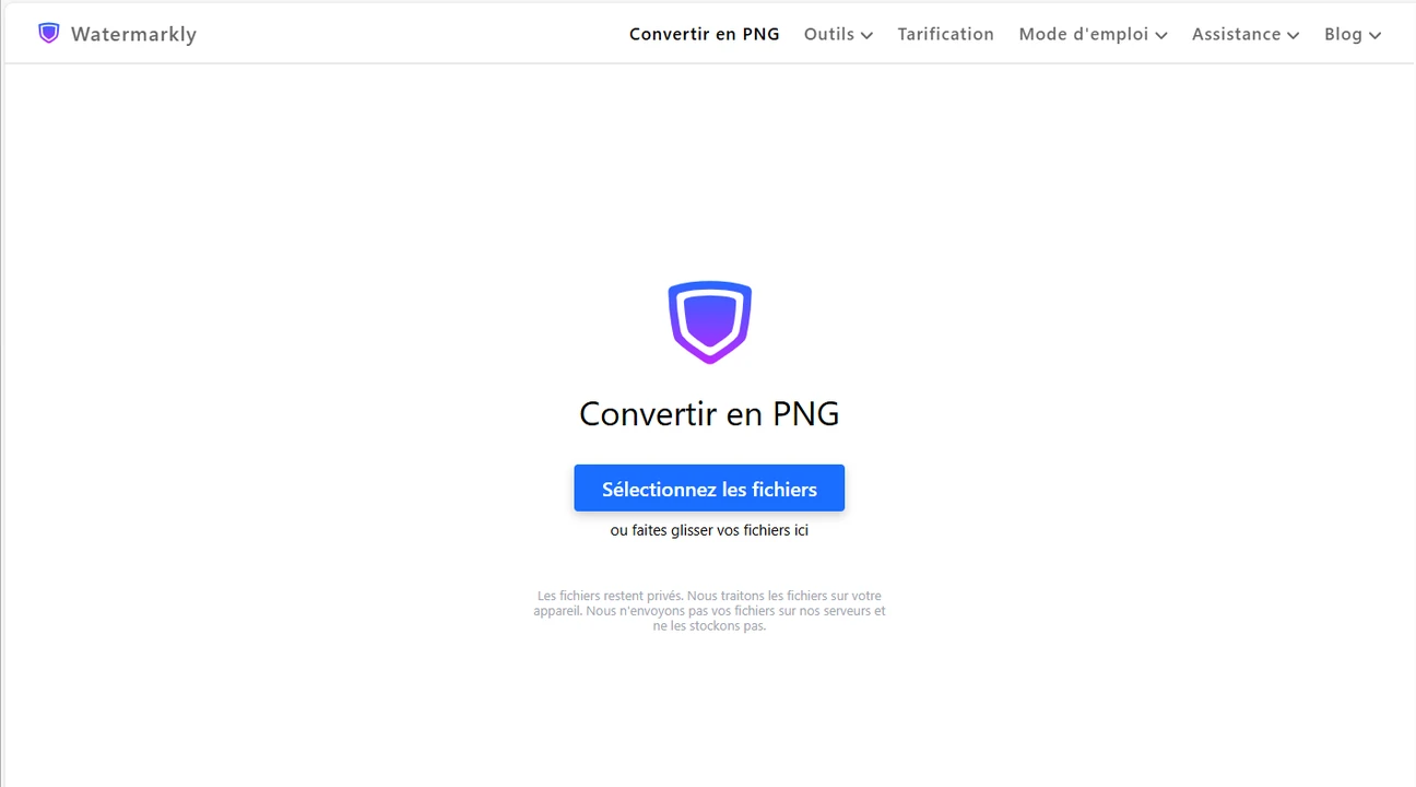 convertir en png