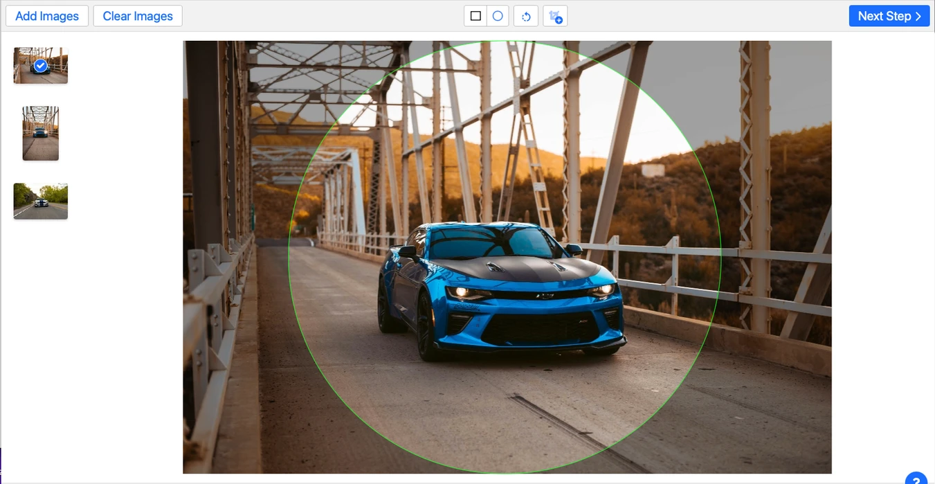 обрезка фото по кругу