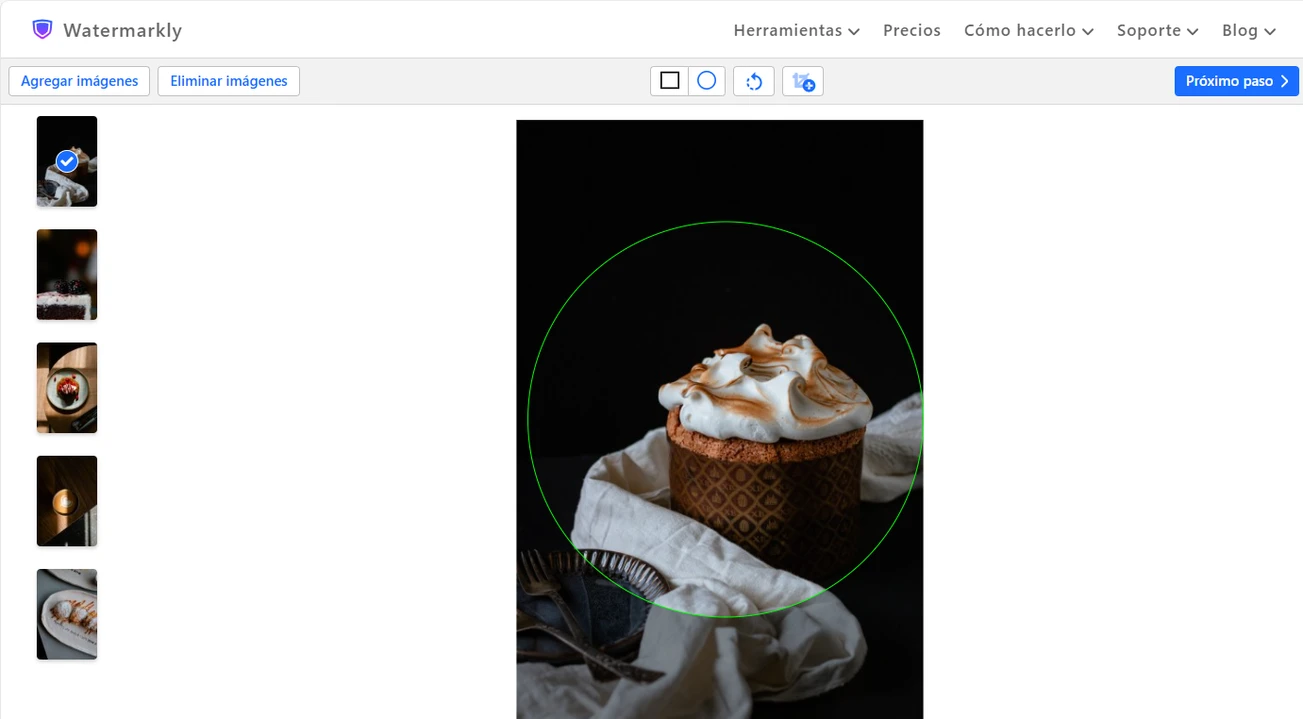 cómo recortar una imagen en círculo