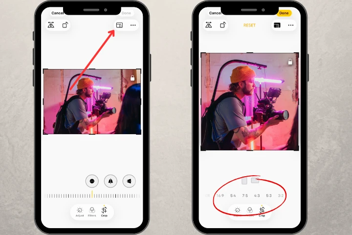 how to crop a picture on an iphone for free