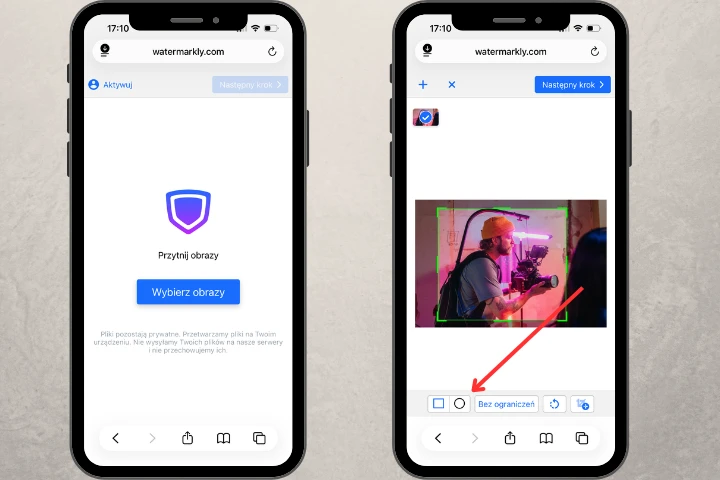 jak przyciąć zdjęcie w koło na iphonie