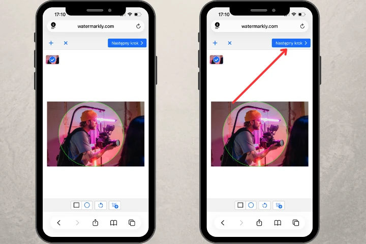 jak przyciąć zdjęcie w koło na iphonie