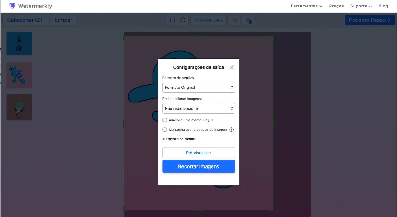 recortar gif