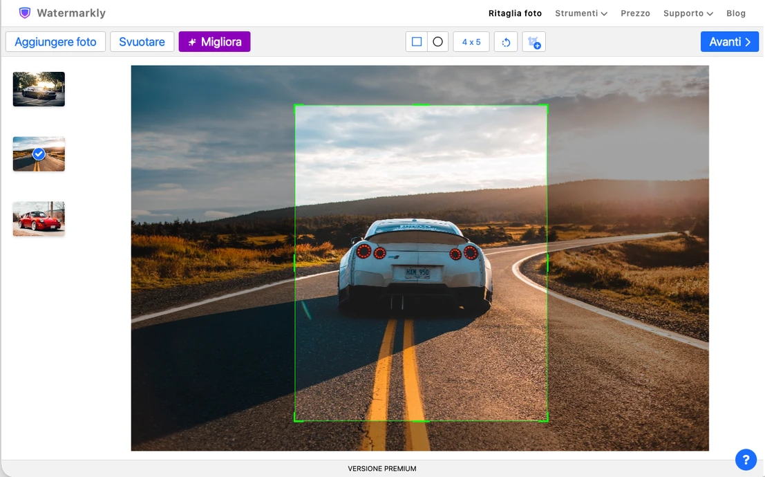 app per ritagliare foto