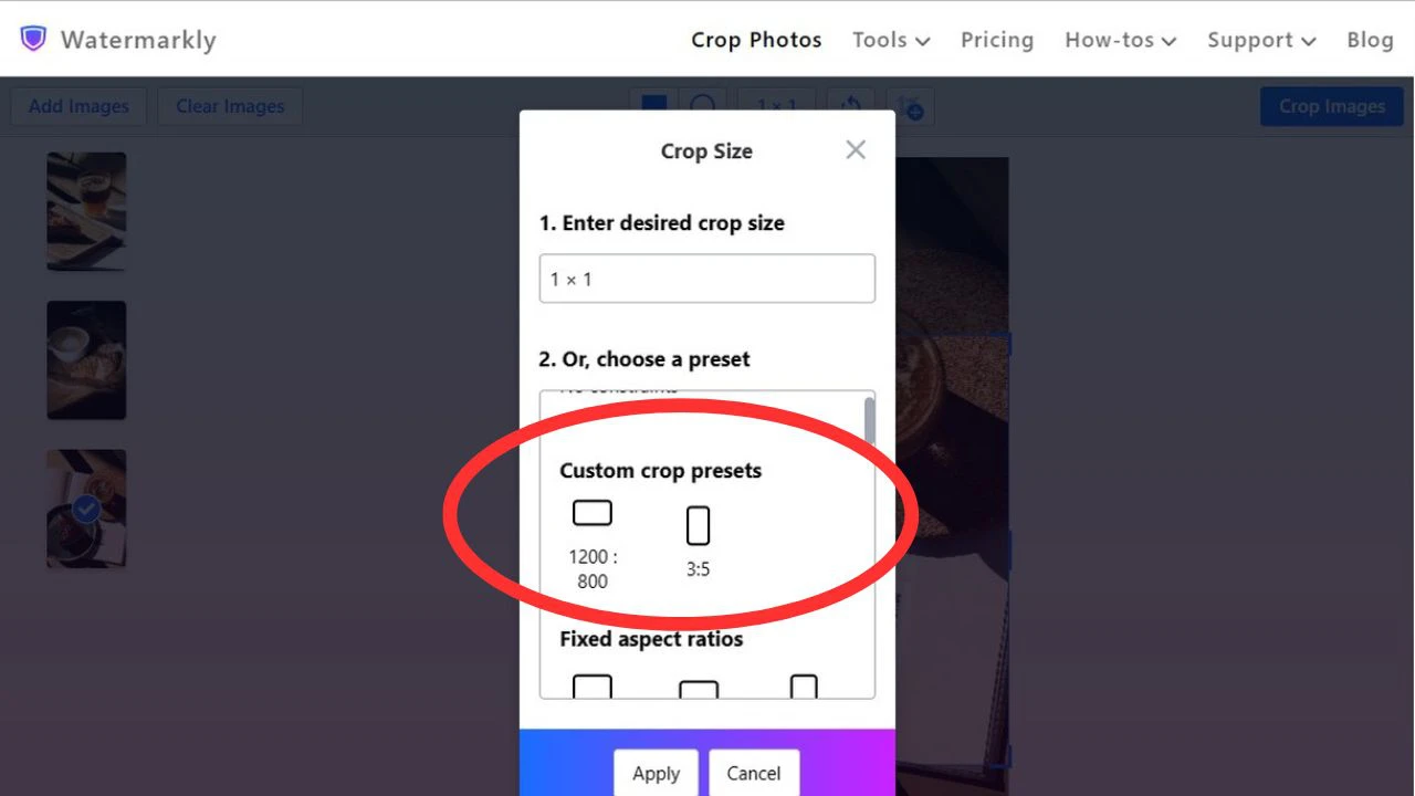 how to crop a png