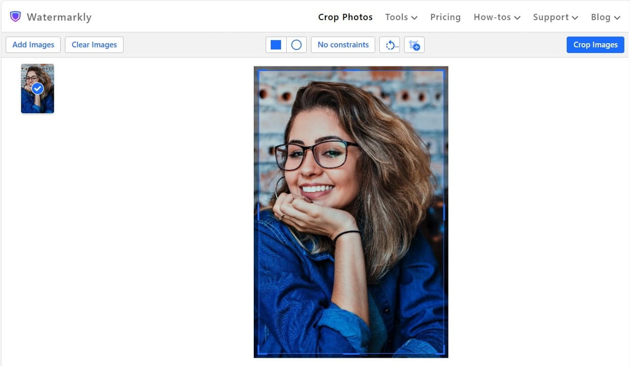 crop jpeg