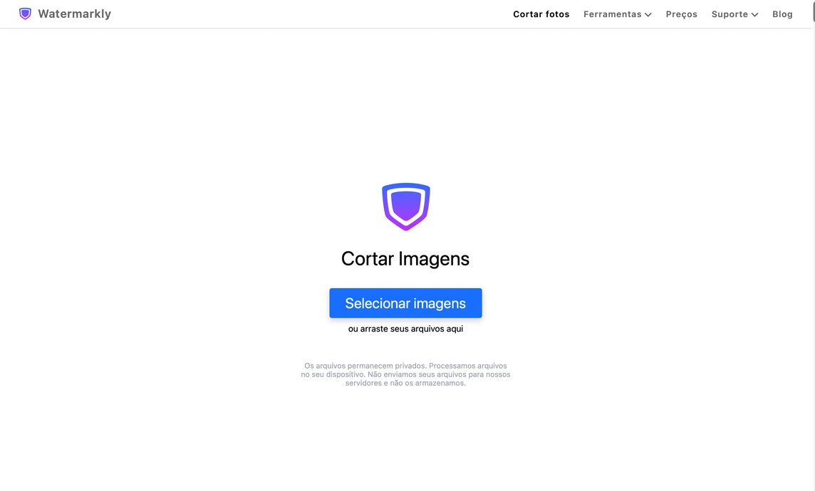 cortar imagem online