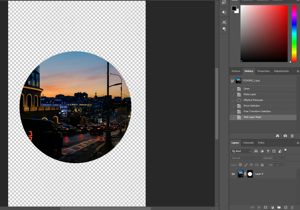 Layer Mask in photoshop