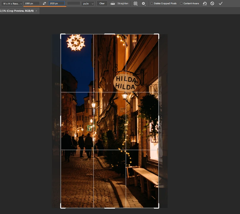 How to Crop Photos to a Specific Pixel Size