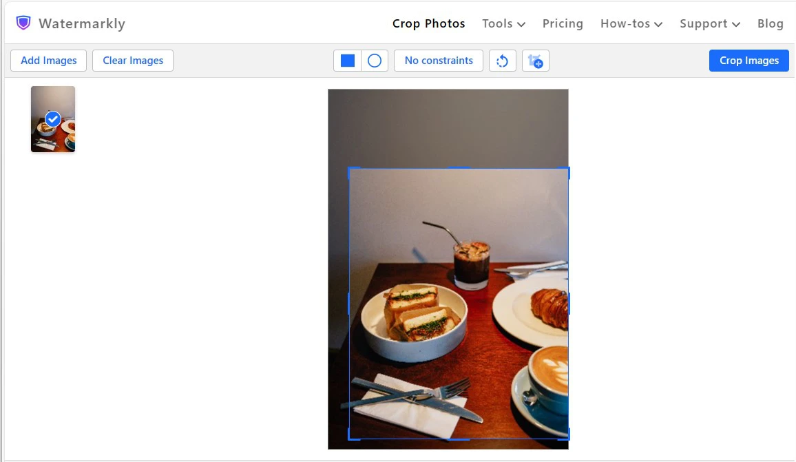 how to crop a picture to fix mistakes
