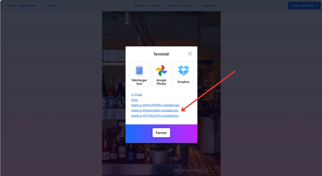 télécharger les fichiers