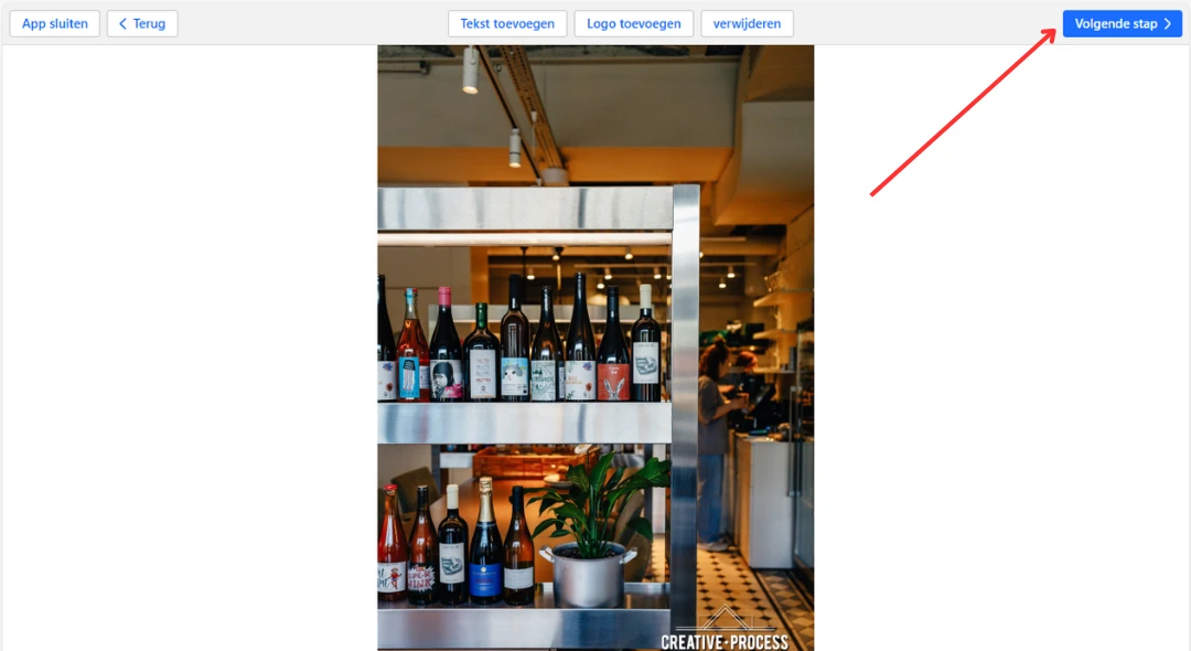 volgende stap