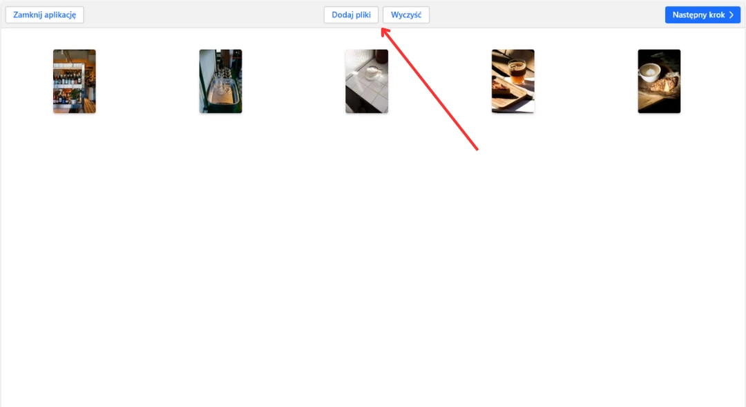 dodaj pliki