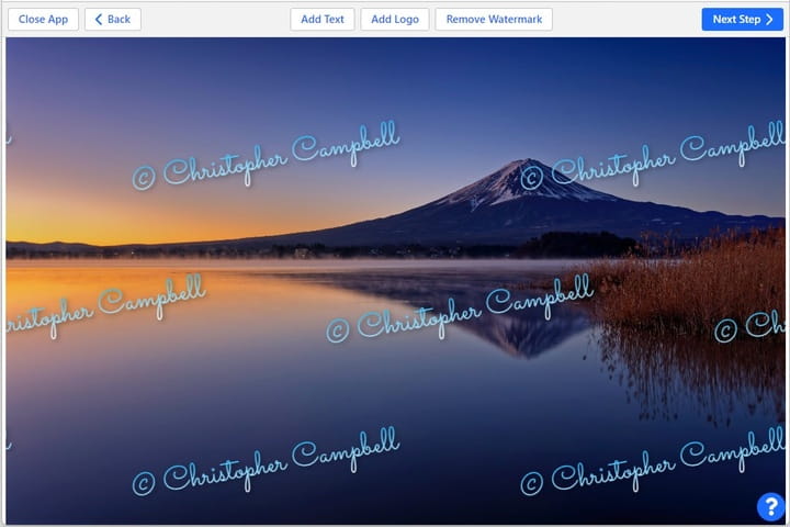 Watermark Photos Online For Free | Watermarkly