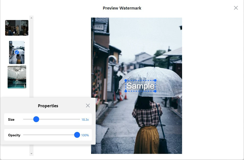 Watermark Photos Online For Free | Watermarkly