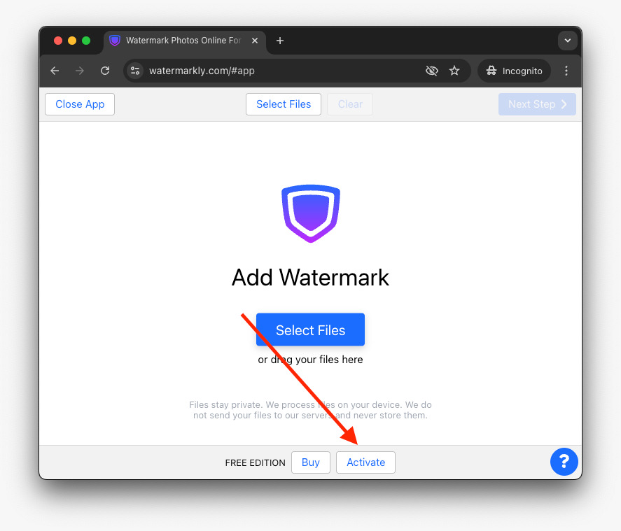watermarkly login