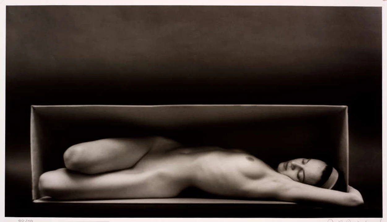 'In the Box' (1962) Ruth Bernhard - famous nude photographer