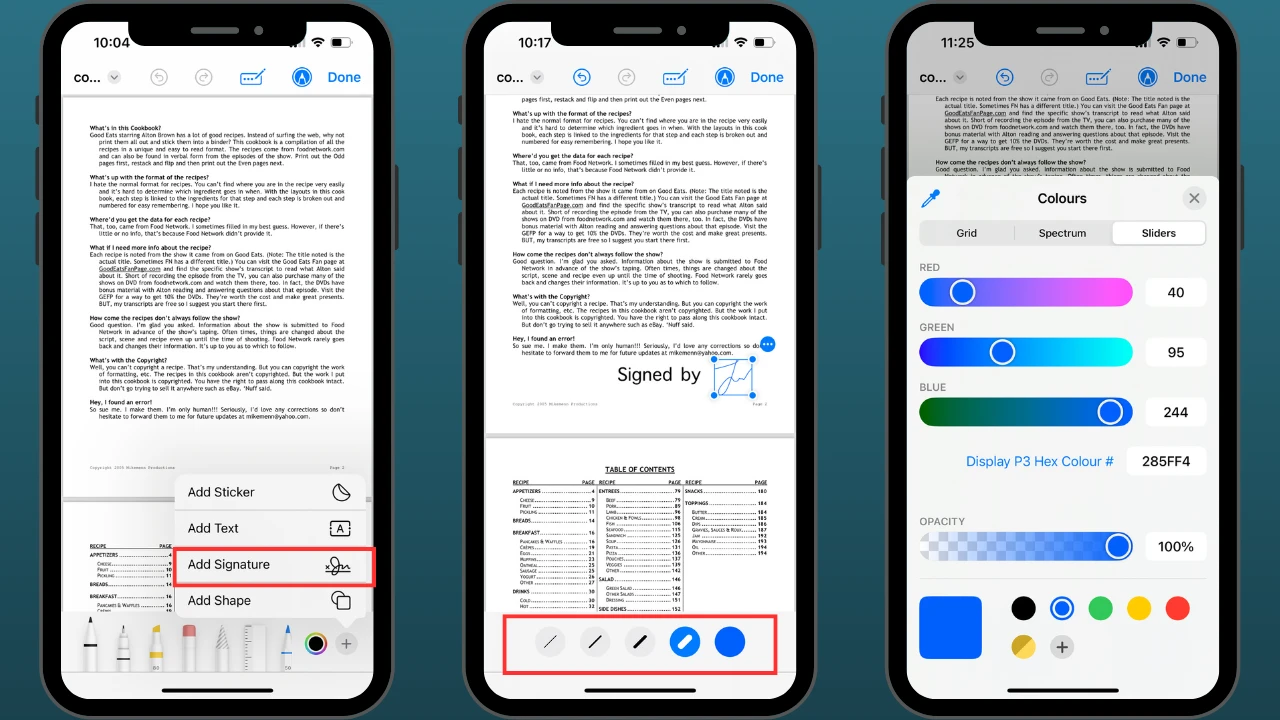 how to edit a pdf on iphone in files app