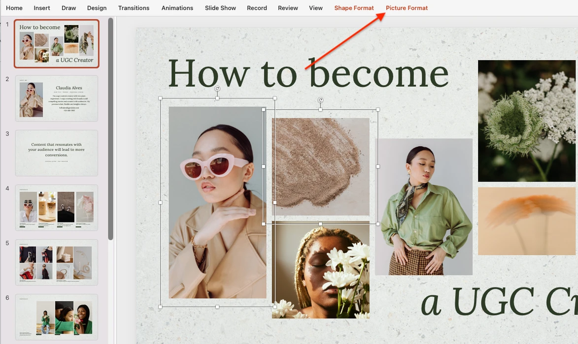 como compactar imagens no PowerPoint