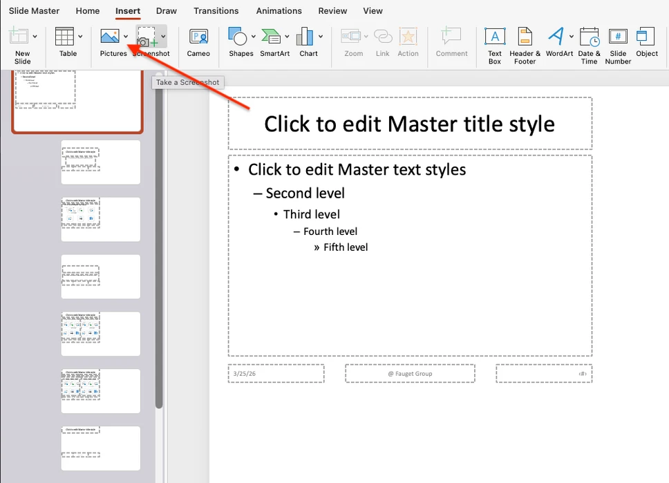 come inserire una filigrana con logo in ppt