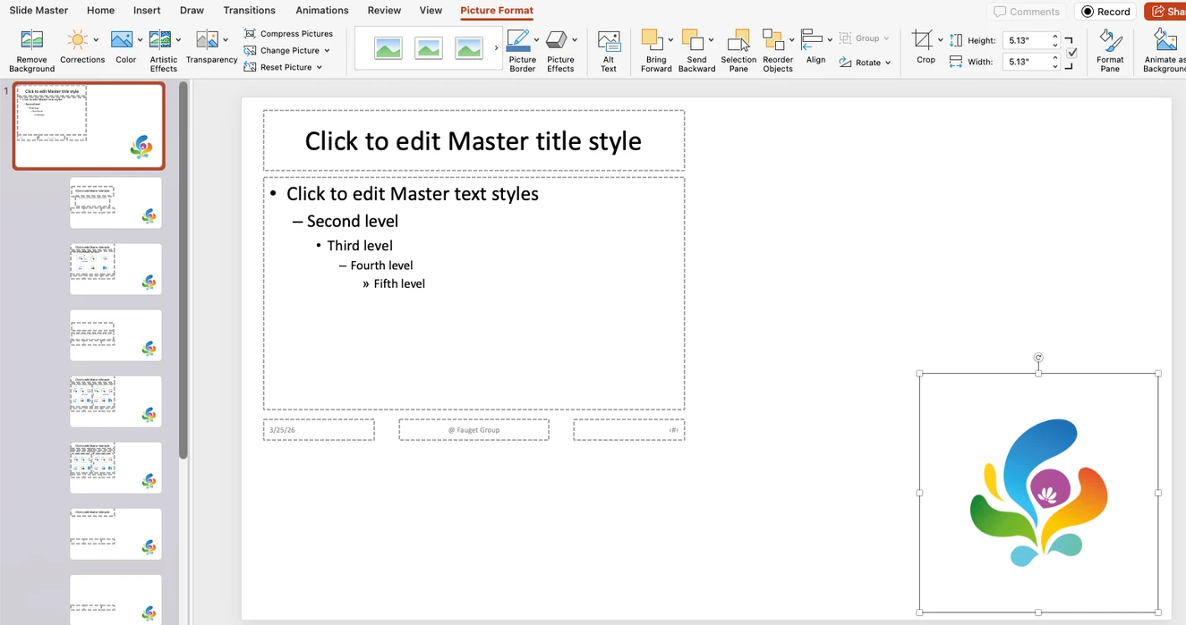 come inserire una filigrana con immagine in ppt