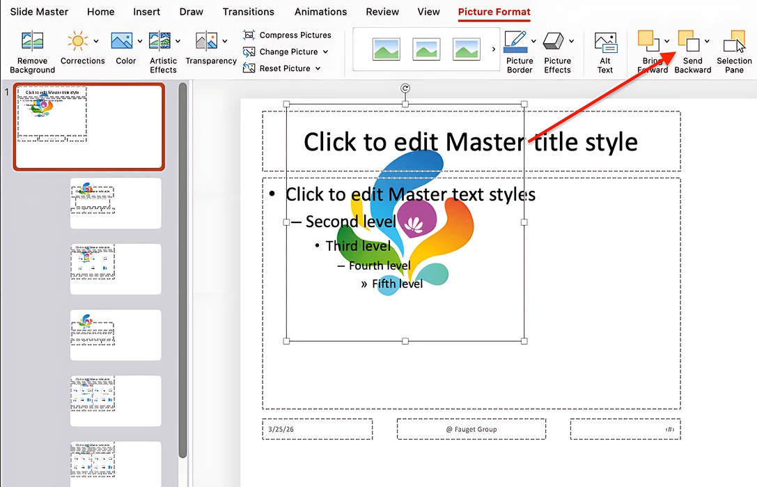 come inserire una filigrana con logo in PowerPoint