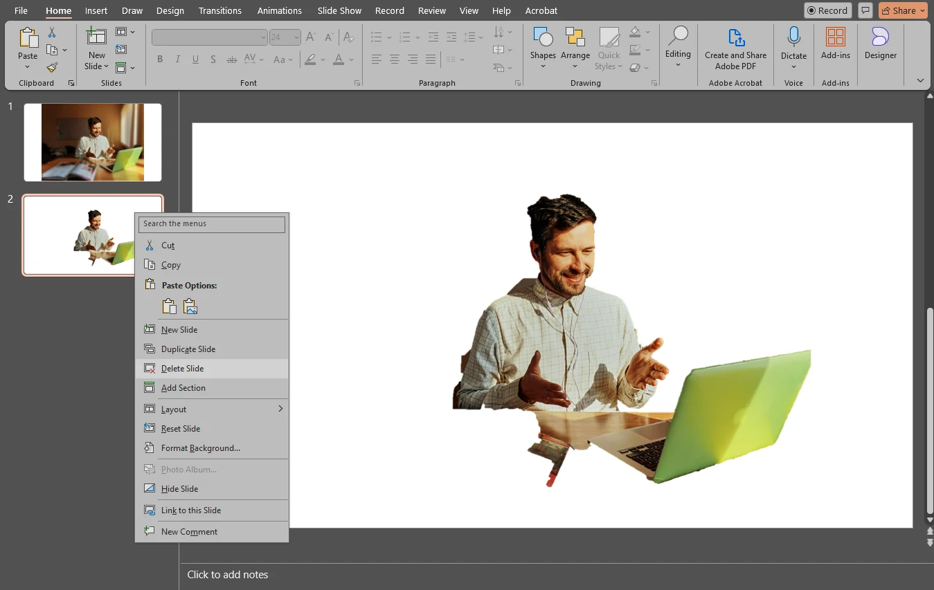 How to Blur Background in an Image in PowerPoint