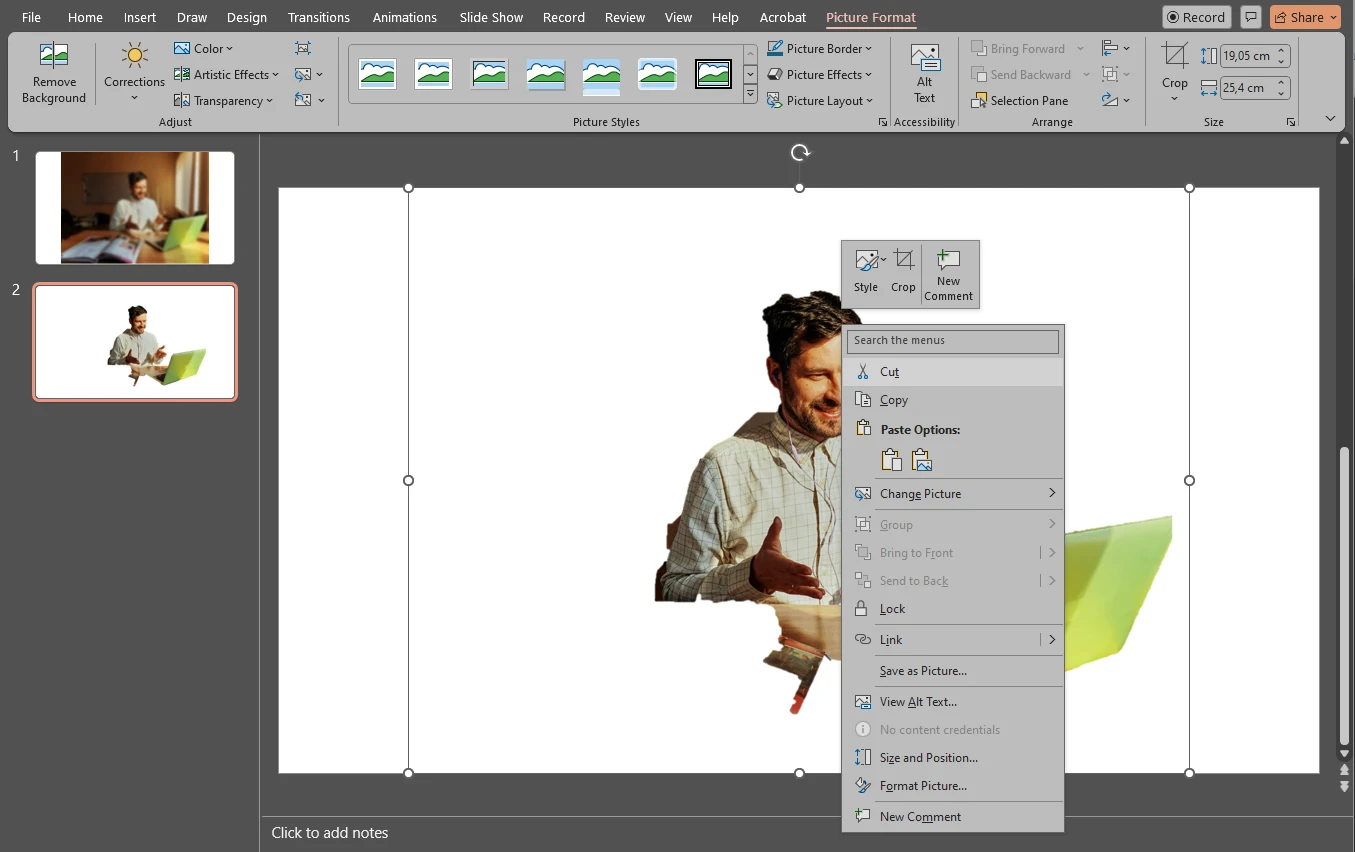 How to Blur Background in an Image in PowerPoint