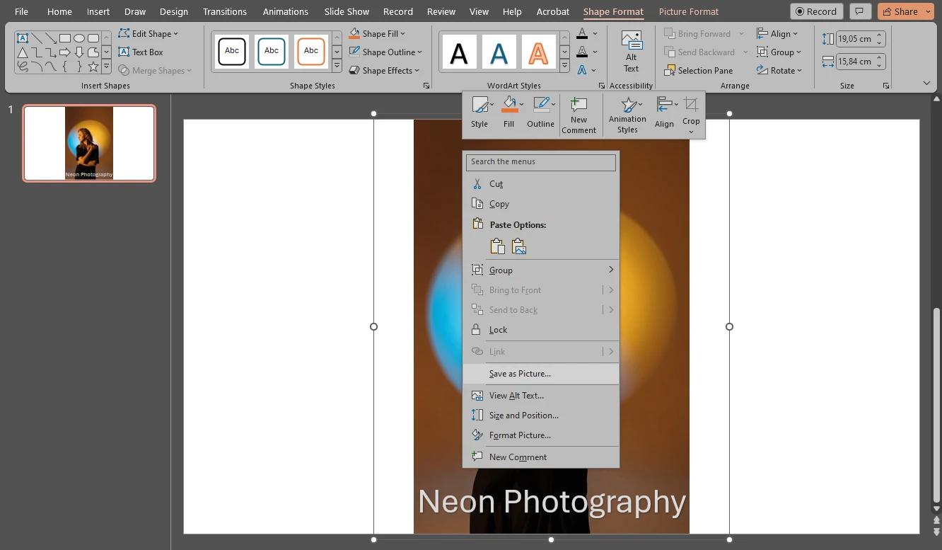 how to insert a watermark in powerpoint