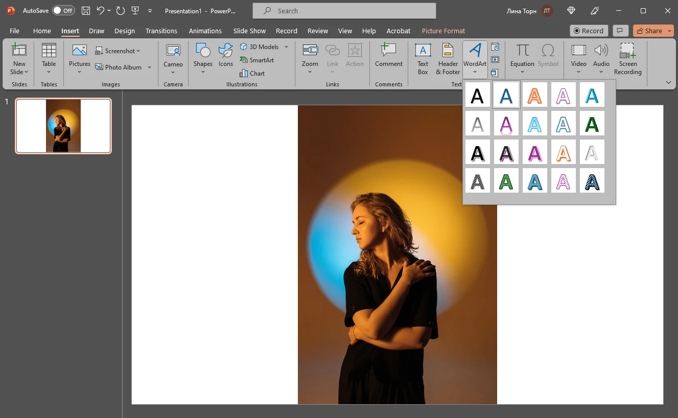 how to insert a watermark in powerpoint