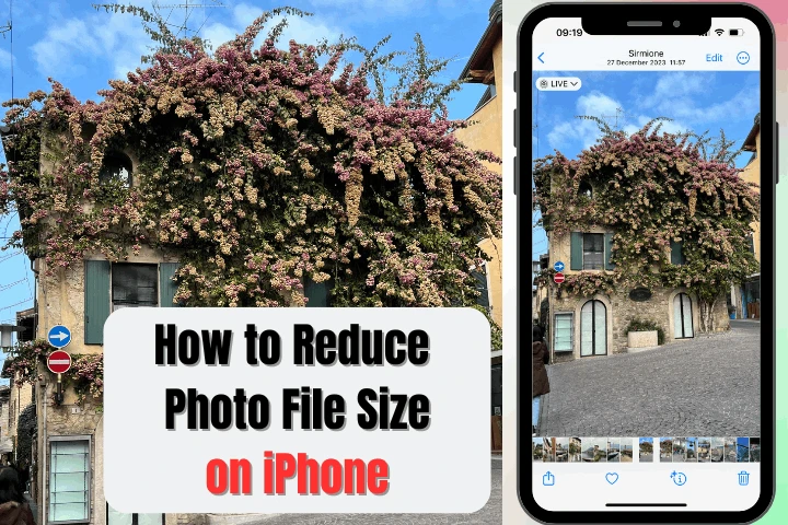 How to Reduce Photo File Size on iPhone tutorial