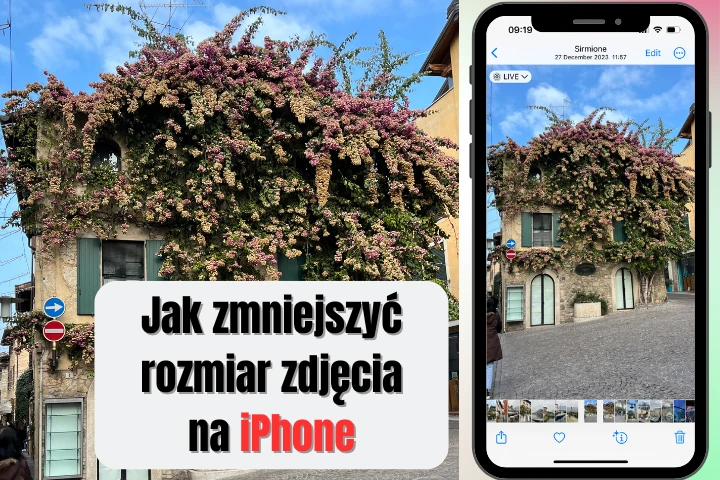 Jak zmniejszyć rozmiar zdjęcia na iPhone