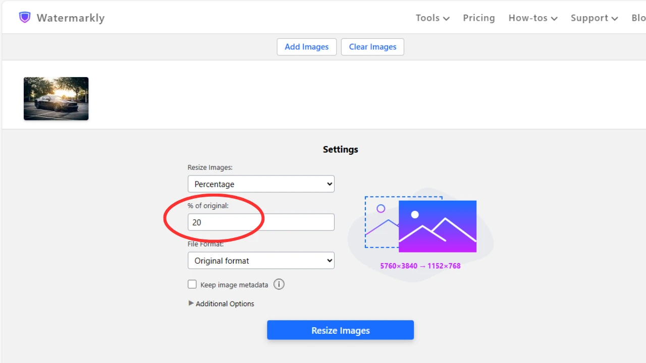 reduce image size