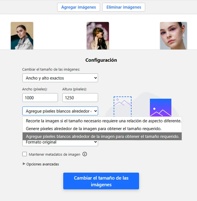 redimensionar imagen sin perder calidad