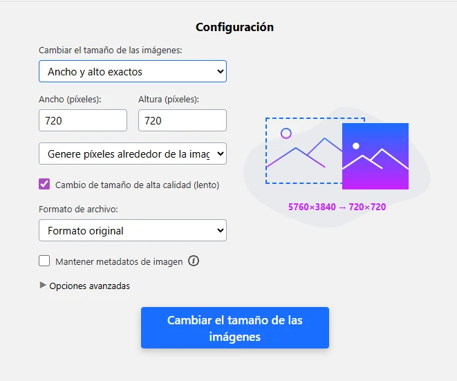cambiar tamaño imagen jpg